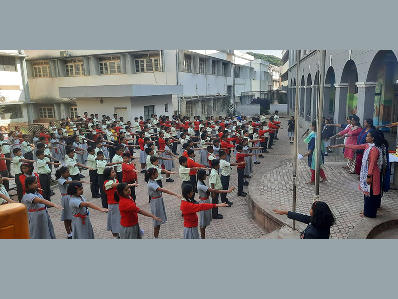 KLE School Belgaum Celebrated Rashtriya Ekta Diwas
