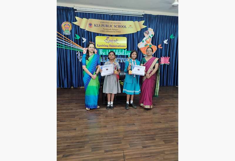Proud Moments for KLE School, Lingaraj College Campus, Belagavi!