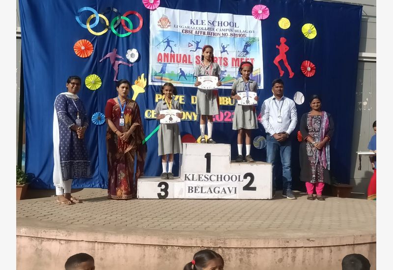 KLE School organised Annual Sports Day