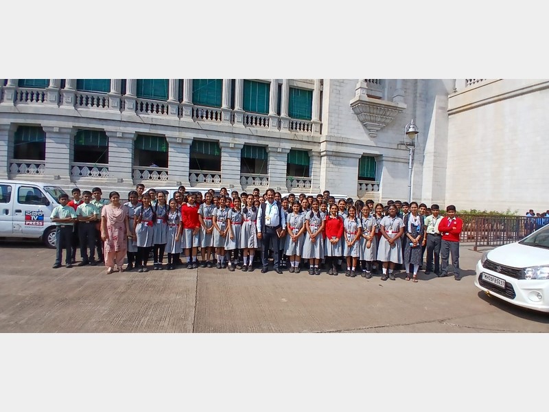 Field trip to Suvarna Soudha, Belagavi